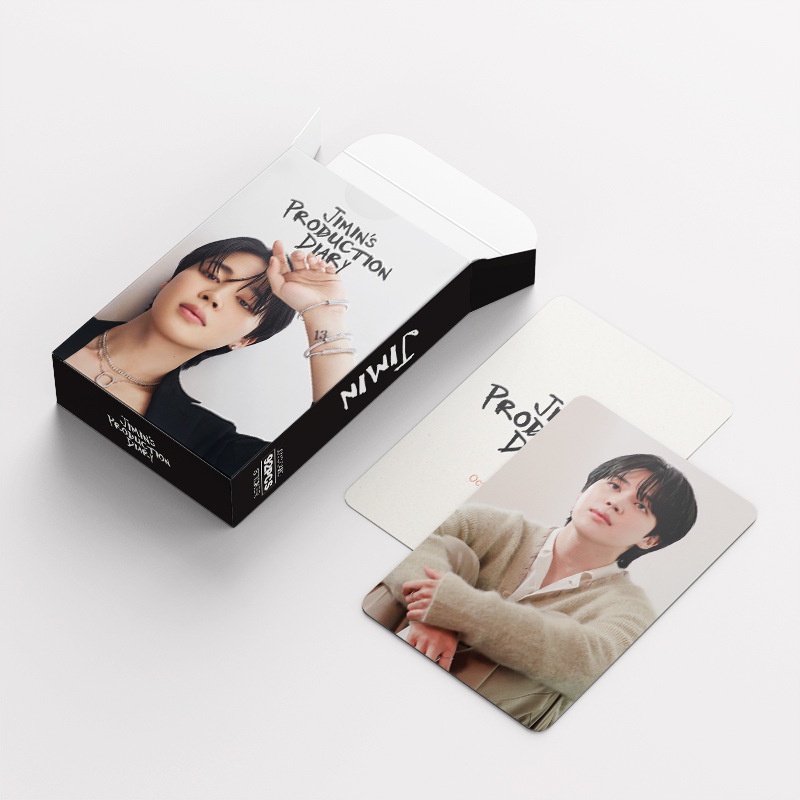 92 ชิ้น/กล่อง JIMIN SOLO การ์ด Lomo BT-S อัลบั้ม FESTA 10th Anniversary FACE สติ๊กเกอร์ Photocards R