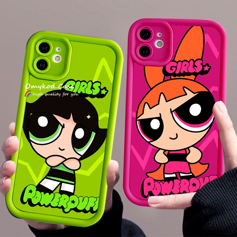 เคสโทรศัพท์มือถือ ซิลิโคนนิ่ม กันตก ป้องกันเต็มเครื่อง ลายการ์ตูนเด็กผู้หญิง ไฮเอนด์ สีพื้น สร้างสรรค์ สําหรับ OPPO A18 A17 A16 A15 A38 A58 A57 A55 A54 A53 A31 A5 2020 A78 A76 A98 A94 A92 A7 A3S