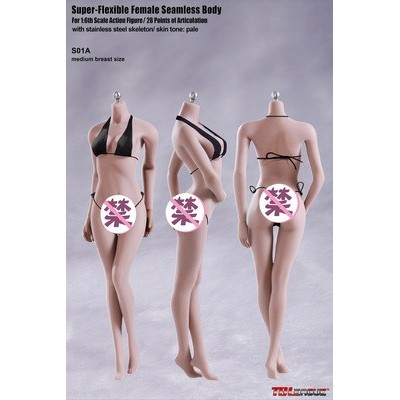 [Premium] TBLeague 1/6 S01A S07C S10D S12D-S33B ตัวเครื่องผู้หญิงเคลือบเหล็ก