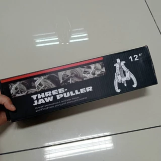 เหล็กดูด 3 ขา อย่างดี (3-Jaw Puller) สามขาดูดลูกปืน ตัวถอดตลับลูกปืน มู่เลย์ ขนาด 4นิ้ว - 12นิ้ว