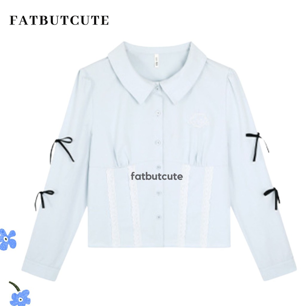 🦄[มีอกถึง46นิ้ว] เสื้อเชิ้ตสาวเกาหลี 🦄งานน่ารักมากๆๆ เนื้อผ้าดีสุดๆ ทรงสวยมากค่ะ รหัสsc65056