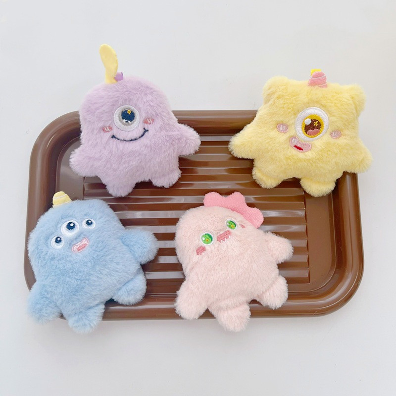 การ์ตูนตุ๊กตาตุ๊กตาเข็มกลัดตาเดียวมอนสเตอร์น้อยกระเป๋าอุปกรณ์เสริมตุ๊กตาน่ารักมอนสเตอร์เข็มกลัด - รูปที่ 5