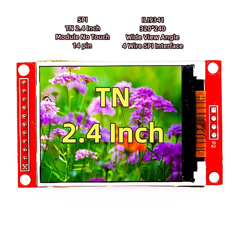 Red Module ILI9341 TFT 320*240 On Sale TN 2.4 SPI No Touch Smart Display Accessory