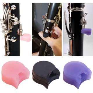 ปลอกสวมนิ้วหัวแม่มือคลาริเน็ต แบบนิ่ม ทรงโค้ง สําหรับ Woodwind