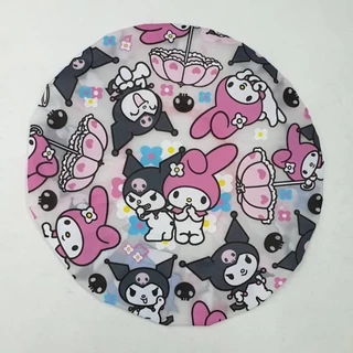 หมวกอาบน้ำลายการ์ตูน หมวกคุมผมอาบน้ำ มีทั้งหมด 19 ลาย ใช้ได้ทั้งเด็กและผู้ใหญ่ มียางยืด