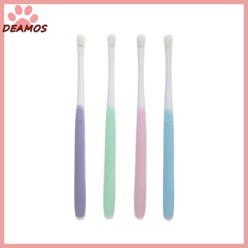 De แปรงสีฟัน ทําความสะอาดช่องปาก สําหรับสัตว์เลี้ยง สุนัข แมว