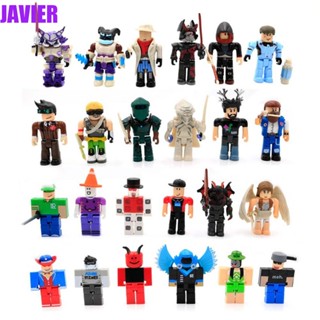 Javier โมเดลฟิกเกอร์ Roblox Action Figures Virtual World ของขวัญ สําหรับตกแต่งภายในรถยนต์ 24 ชิ้น ต่อชุด