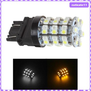 [Cuticate1] หลอดไฟ LED T25 3157 3528 60SMD สําหรับไฟกระพริบ ไฟเบรก จอดรถ วิ่ง