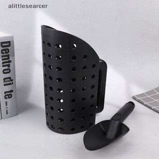 Alittlesearcer ชุดเครื่องมือพลั่วขุดทราย โลหะ สีทอง สําหรับตรวจจับสมบัติใต้ดิน