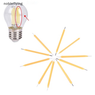 Nf หลอดไฟ LED COB พลังงานแสงอาทิตย์ สว่างมาก สําหรับบ้าน 10 ชิ้น nobleflying