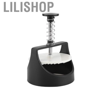 Lilishop Burger Press Patty Maker Spring Loaded Stainless Steel Hamburger YA