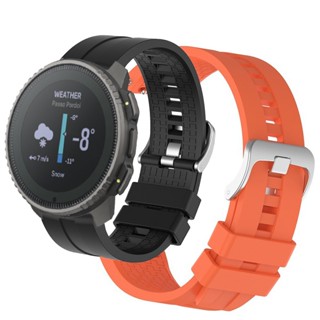 สายนาฬิกาข้อมือ ซิลิโคนนิ่ม สําหรับ Suunto Vertical Smart watch Sport