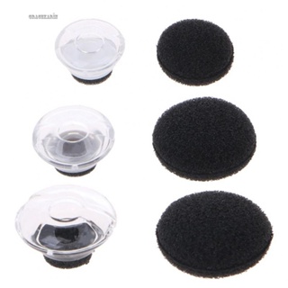 【GRCEKRIN】Headphone Cover Black Parts Replacement Silicone Skin-friendly Soundproof