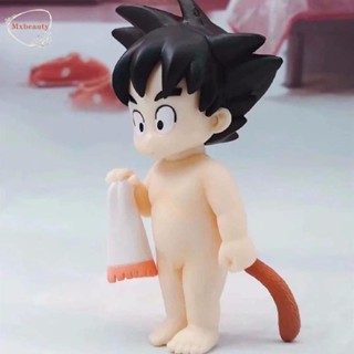 Mxbeauty ของเล่นฟิกเกอร์ ฟิกเกอร์การ์ตูน Dragon Ball Kakarotto Figura ผ้าขนหนู PVC