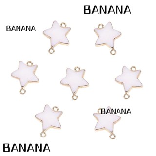 Banana1 จี้รูปดาวห้าแฉก สีทอง 10 ชิ้น