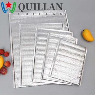 Quillan ถุงฟอยล์อลูมิเนียม มีฉนวนกันความร้อน แบบหนา สําหรับใส่อาหาร