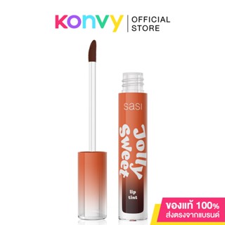 SASI Jolly Sweet Lip Tint 3g ศศิ ลิปทินท์สูตรน้ำ เนื้อแน่น สีชัด ติดทน.