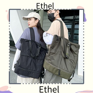 Ethel1 กระเป๋าเป้สะพายหลัง ผ้าไนล่อน กันน้ํา ความจุขนาดใหญ่ Y2K อเนกประสงค์ สําหรับเล่นกีฬา เดินทาง