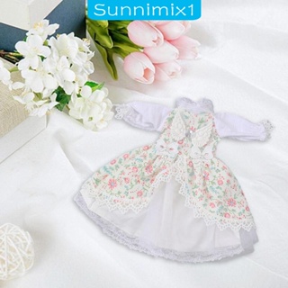 [Sunnimix1] ชุดเดรสกระโปรง แบบนิ่ม 1/6TH 12 นิ้ว สําหรับตุ๊กตา 1/6TH