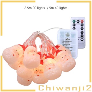 [Chiwanji2] สายไฟหิ่งห้อย LED สําหรับตกแต่งหน้าต่าง ลานงานแต่งงาน คริสต์มาส