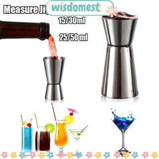 WISDOMEST ถ้วยตวงจิ๊กเกอร์ สเตนเลส สําหรับห้องครัว