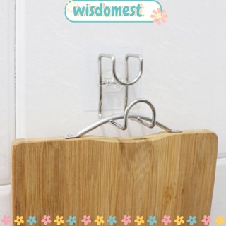 Wisdomest ตะขอสเตนเลส 2 ชิ้น 2 ชิ้น สําหรับห้องครัว ห้องน้ํา