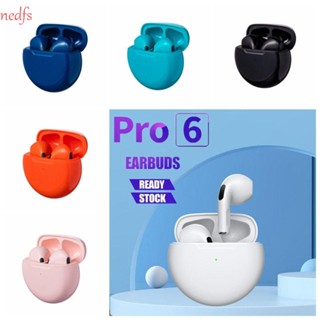 Nedfs PRO6 หูฟังบลูทูธไร้สาย ตัดเสียงรบกวน PRO6 ระบบสเตอริโอทวิภาคี PRO6