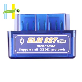 เครื่องสแกนเนอร์ตรวจวินิจฉัยรถยนต์ ELM327 Mini V2.1 บลูทูธ OBD โหมดคู่ 5.1