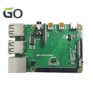 อะแดปเตอร์บอร์ดขยายฐาน CM4 เป็น 4B CM4 เป็น PI4B สําหรับ Raspberry Pi CM4 IO