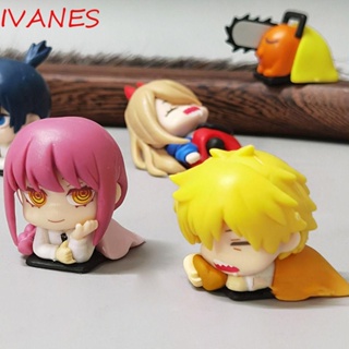 Ivanes โมเดลตุ๊กตาฟิกเกอร์ PVC รูปการ์ตูนอนิเมะมนุษย์นอนหลับตลก สําหรับเก็บสะสม