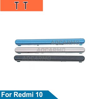  ปุ่มปรับระดับเสียงด้านข้าง แบบเปลี่ยน สําหรับ Redmi 10 Power ON/OFF