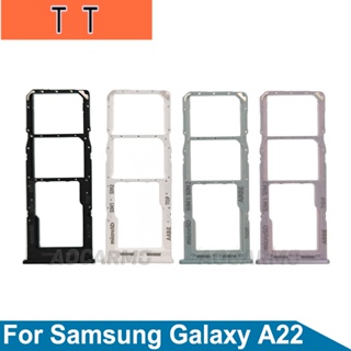  ถาดซิมการ์ด MicroSD แบบเปลี่ยน สําหรับ Samsung Galaxy A22 4G 5G A226 A226B