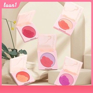 Harboo Bear Cloud Dream Series บลัชออนสองสี Not Easy To Fly Powder โทนสีอบอุ่น Natural Nude Makeup Blush cod