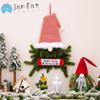 Janfat โนมพลาสติก ไร้หน้า สําหรับแขวนตกแต่งบ้าน เทศกาลคริสต์มาส