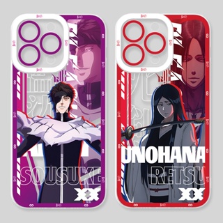 เคสโทรศัพท์มือถือแบบนิ่ม ใส ลายอะนิเมะ bleach น่ารัก สําหรับ Xiaomi 11T 12 Lite POCO M5 F5 M4 M3 F4 X3 NFC F3 Redmi 11A 12C 10C 10A 9A 9C 9T Note 12 8 9 9S 10 10S 11S 11 Pro