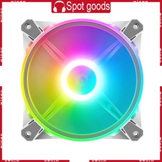 Win ARGB พัดลมระบายความร้อนฮีทซิงค์คอมพิวเตอร์ 12 ซม. สําหรับโฮสต์ Coolmoon X3 PC