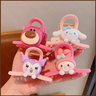 Ns2 กิ๊บติดผม ลายการ์ตูน Sanrio Lotso strawberry bear Cinanamoroll Kuromi Melody น่ารัก SN2