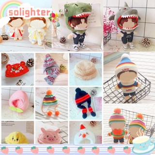 Solighter ชุดหมวก ขนาดเล็ก 20 ซม. แฮนด์เมด สําหรับตกแต่งตุ๊กตา DIY