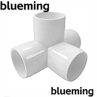 Blueming2 อุปกรณ์เชื่อมต่อท่อ PVC 4 ทาง 1 นิ้ว สีขาว ทนทาน สําหรับเฟอร์นิเจอร์ 10 ชิ้น