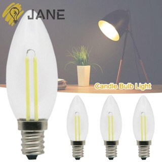 Jane C22T หลอดไฟ LED 2700K E12 E14 สว่างมาก สีขาวอบอุ่น สําหรับติดเพดานบ้าน