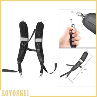 [Lovoski1] สายสะพายกระเป๋าเป้สะพายหลัง ปรับได้ พร้อมคลิปหนีบ แบบเปลี่ยน สําหรับดําน้ํา