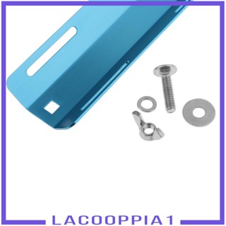 [Lacooppia1] อะแดปเตอร์เกียร์ถังดําน้ํา อะลูมิเนียมอัลลอย สีดํา สําหรับแผ่นหลัง