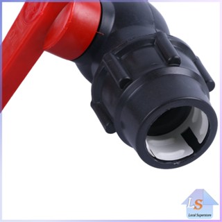 วาล์วเชื่อมต่อท่อน้ํา PE 20mm 25mm อุปกรณ์ท่อ ball valve