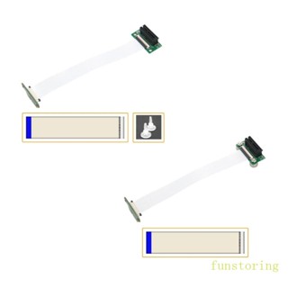 Fun สายเคเบิลต่อขยาย PCIE X1 อเนกประสงค์ ติดตั้งง่าย สําหรับตัวต่อ PC หลายแบบ