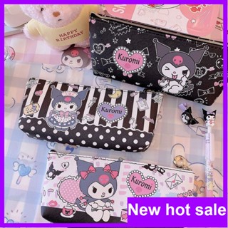 【โปรโมชั่น】☾กระเป๋าดินสอ ลาย Sanrio☾กระเป๋าหนังใส่ปากกาลูกลื่น จุของได้เยอะ กันน้ํา กันสิ่งสกปรก สไตล์ญี่ปุ่น สําหรับนักเรียนหญิง