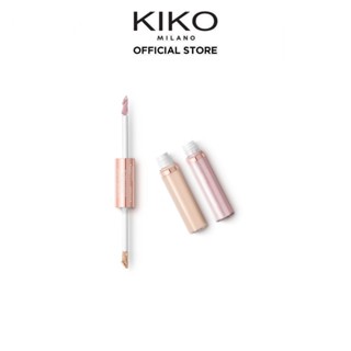 KIKO MILANO Powerful Love Duo Eye Primer &amp; Liquid Eyeshadow ดูโอ้ อาย ไพรเมอร์ แอนด์ ลิควิด อายแชโดว์ (ไพร์เมอร์ตา ทาตา)