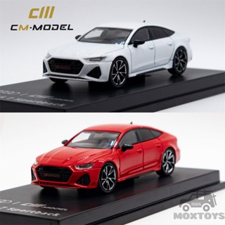 โมเดลรถยนต์ CM Model 1:64 RS7 Sportback 2022 ของเล่นสําหรับเด็ก