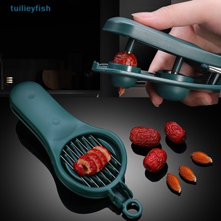 【tuilieyfish】เครื่องตัดแกนสตรอเบอร์รี่ สตรอเบอร์รี่ ผลไม้ ใบไม้ สเต็มถอด เค้ก สลัด อุปกรณ์ครัว【IH】