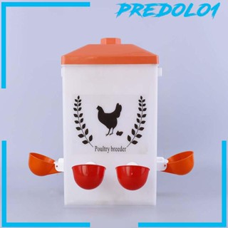 [Predolo1] เครื่องให้อาหารไก่อัตโนมัติ สําหรับฟาร์มนกแก้ว สวนหลังบ้าน