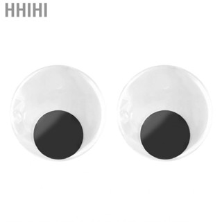 Hhihi Googly Eyes  Wide Application Self Adhesive 1 Pair Resin Pretty Design Wiggle Eye Ornament for Fridge